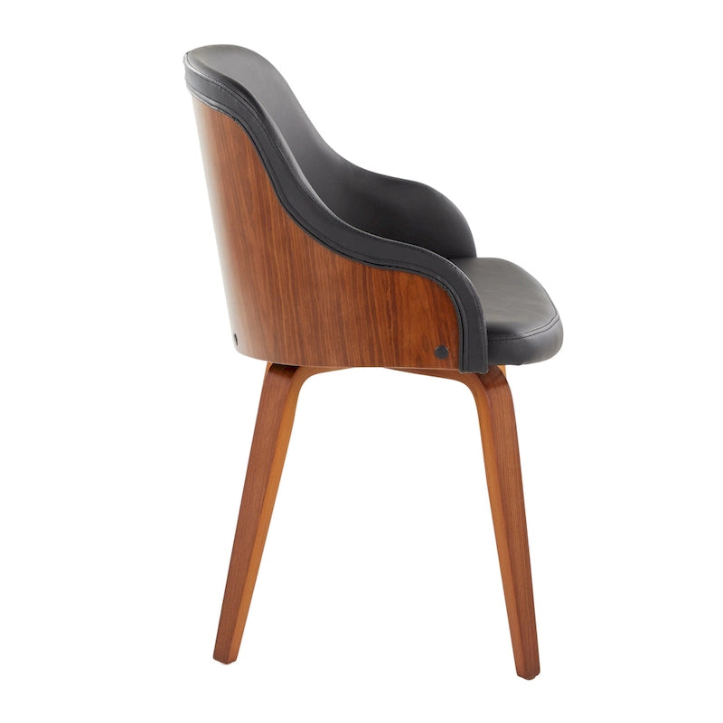 Chaise de salle à manger/d'appoint rembourrée moderne Duvnas