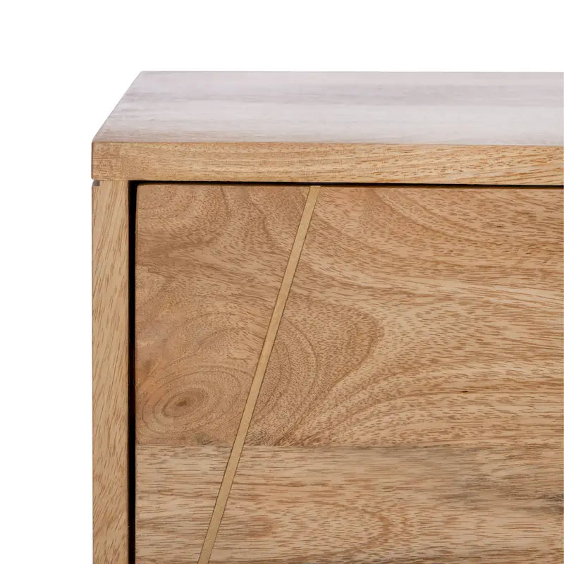 Commode Hanni à 6 tiroirs avec pieds épingles