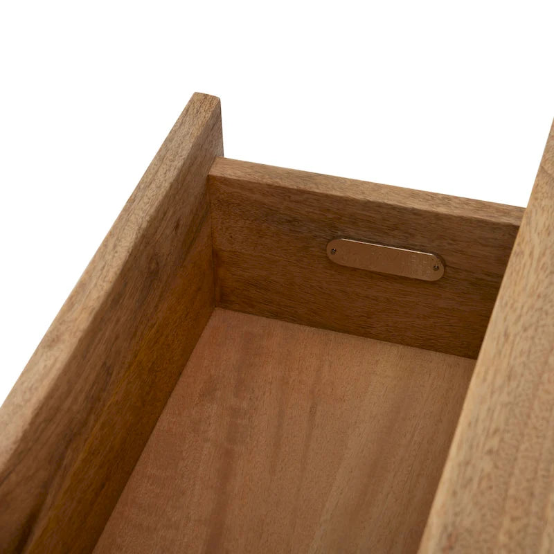 Commode Hanni à 6 tiroirs avec pieds épingles