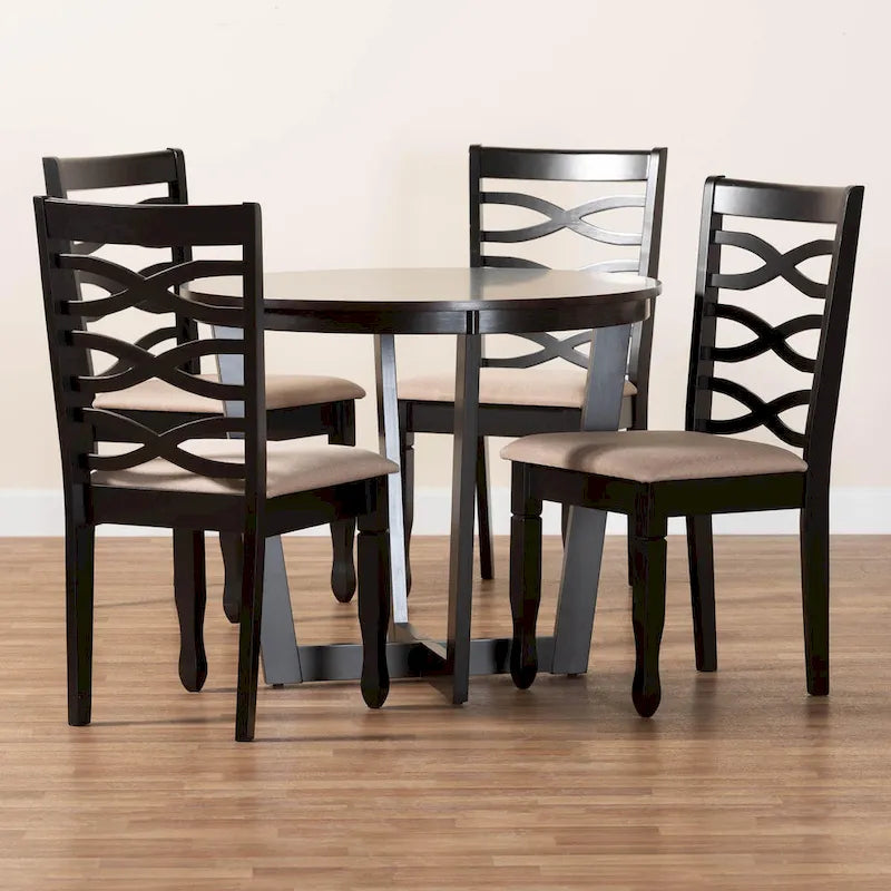 Ensemble de salle à manger moderne et contemporain 5 pièces