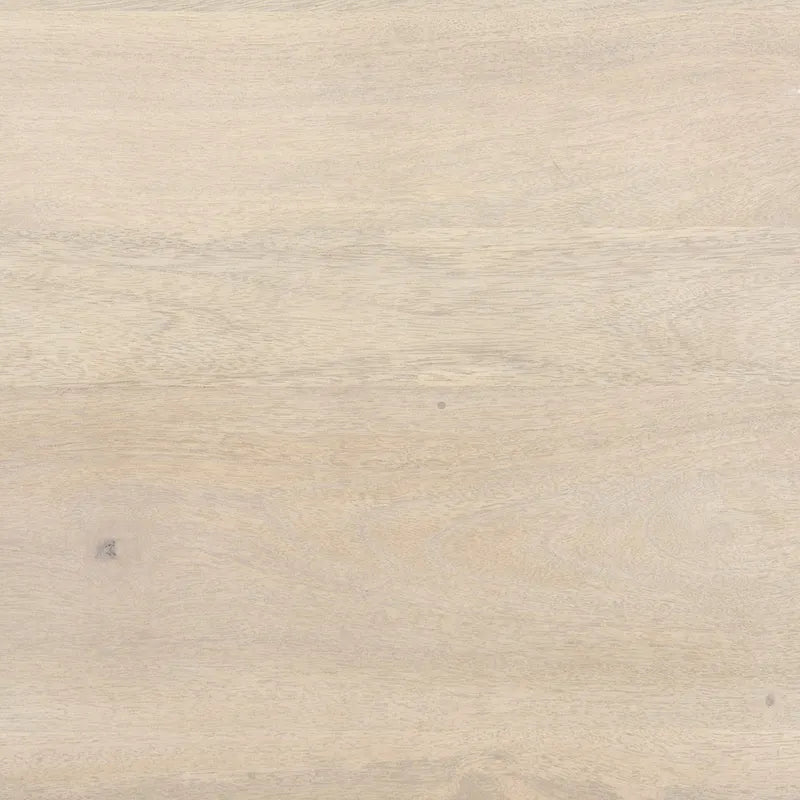 Table d'appoint ronde Maxwell en bois marron foncé avec piédestal en métal noir