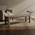 Handmade 50 Old Reclaimed Wood Bench (India) - 50 x 16 x 18