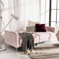 Lit futon pliable contemporain en velours