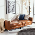 Lit futon pliable contemporain en velours