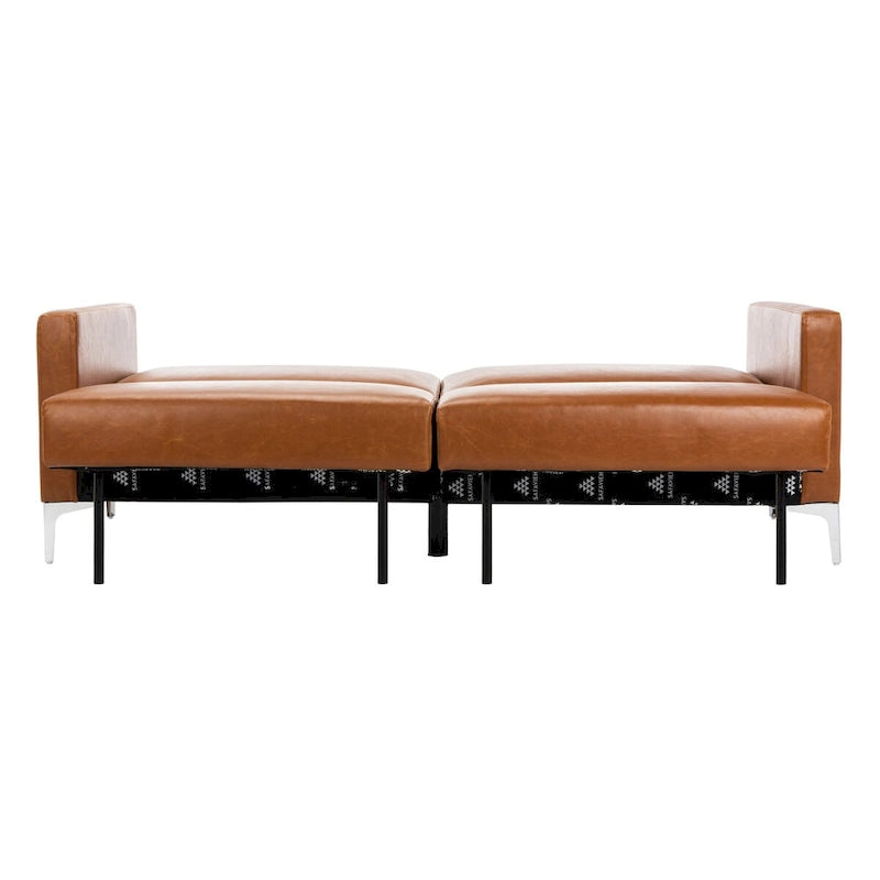Lit futon pliable contemporain en velours