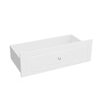 Commode de chambre avec accents argentés – Organisateur élégant et spacieux