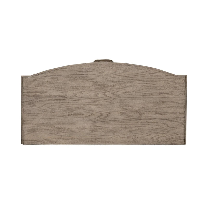 Commode de chambre en chêne beige bruni