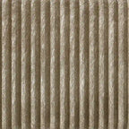 Fauteuil rembourré en velours côtelé de style Mid-Century Modern