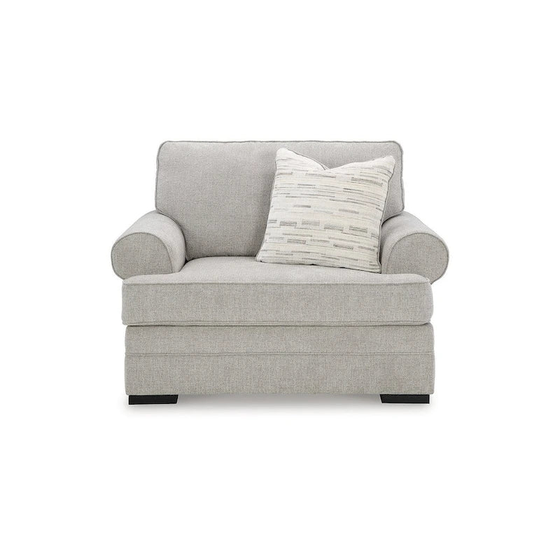 Fauteuil Gris Surdimensionné - 52L x 40P x 39H